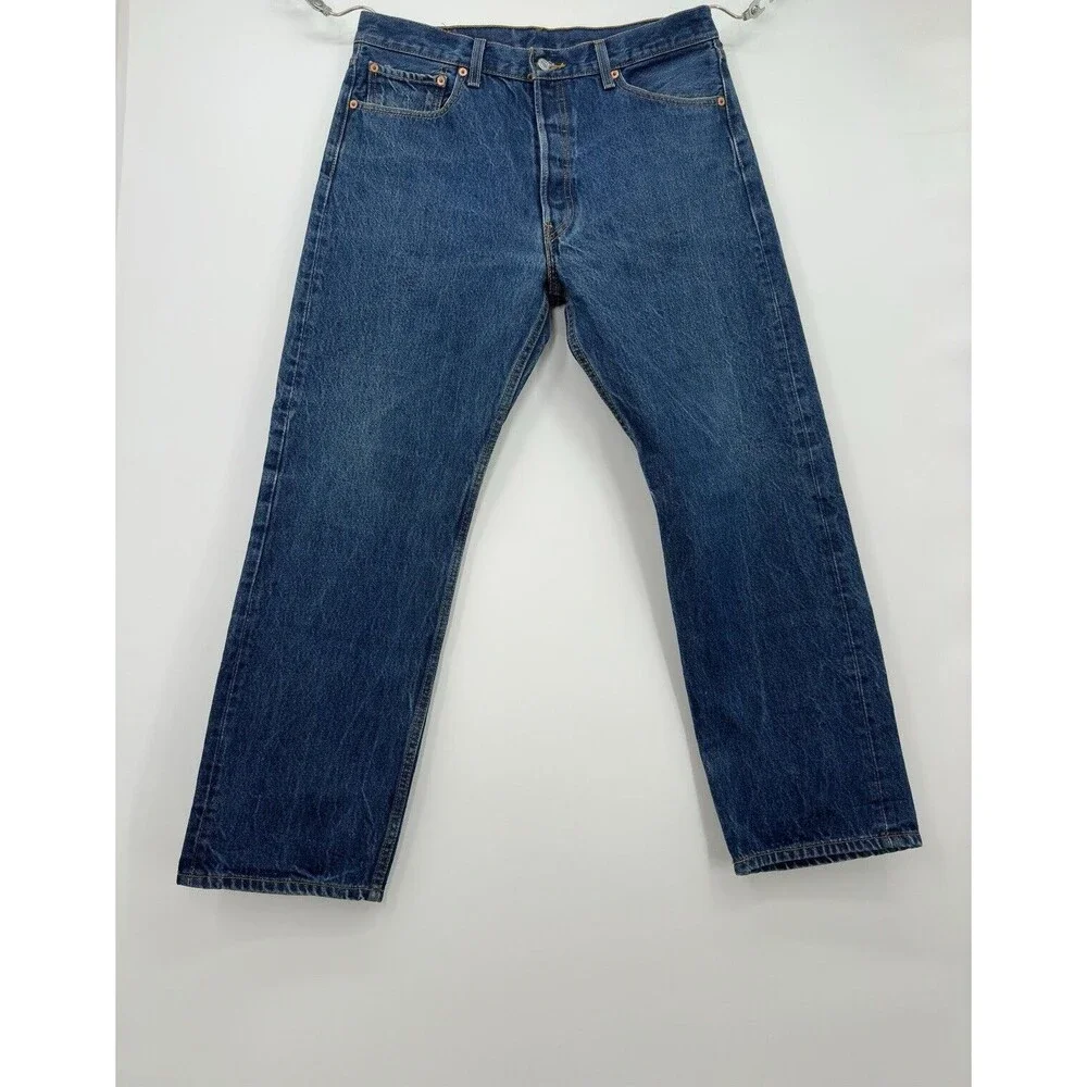 Vintage Levi’s 501‎ Jeans W36x28 Size Classic Y2K 00s style 2000’s  Used
